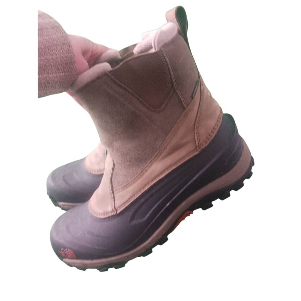 Men's The North face chikat III  pull on size 12 midpack brown Bombay orange